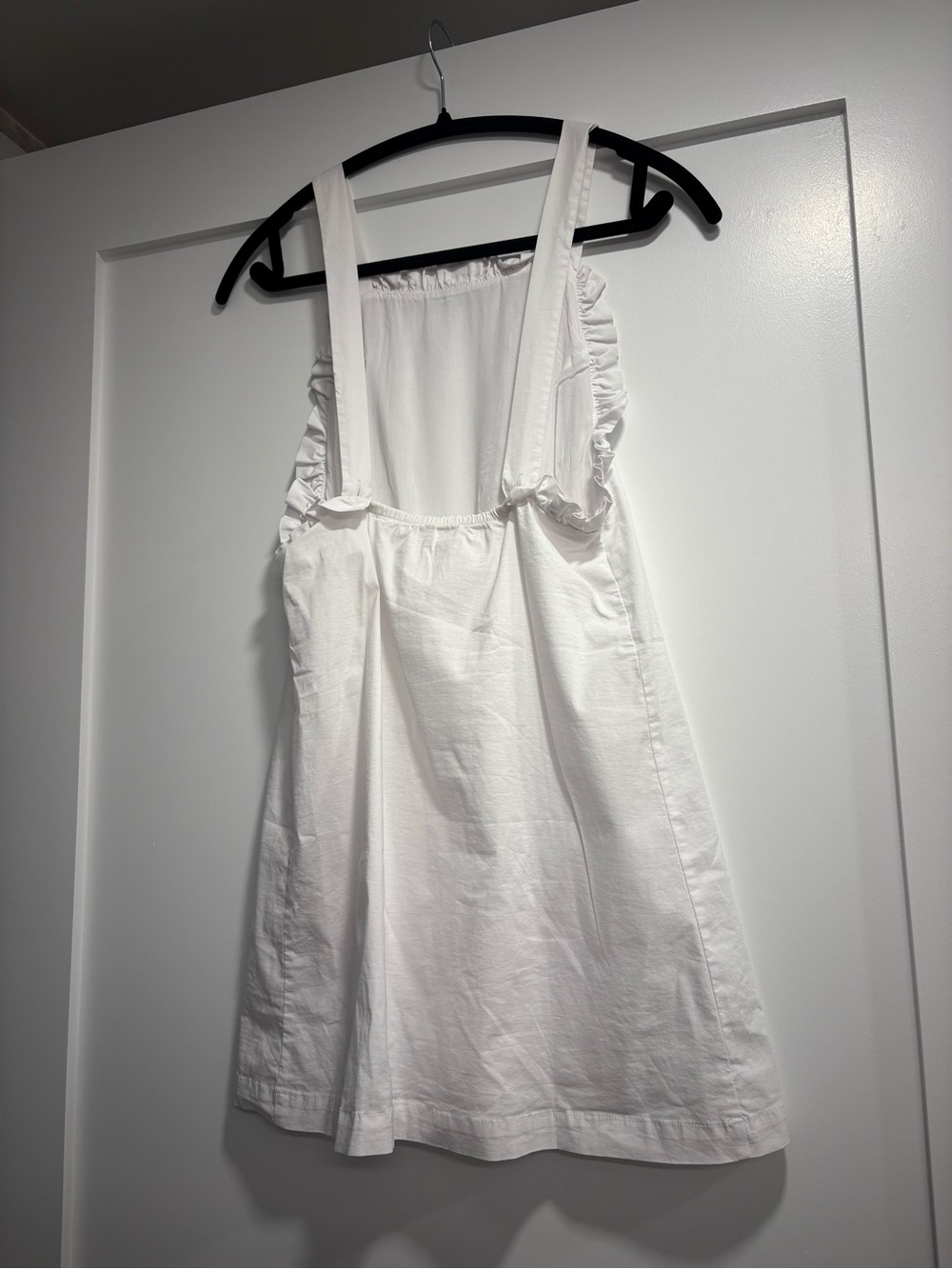 Mini White Summer Dress - Picture 5 of 8